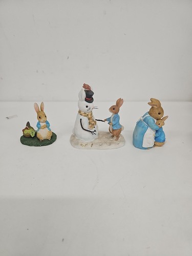 Peter rabbit figurine set - rabbit,