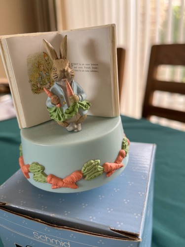Peter rabbit musical figurine - peter,