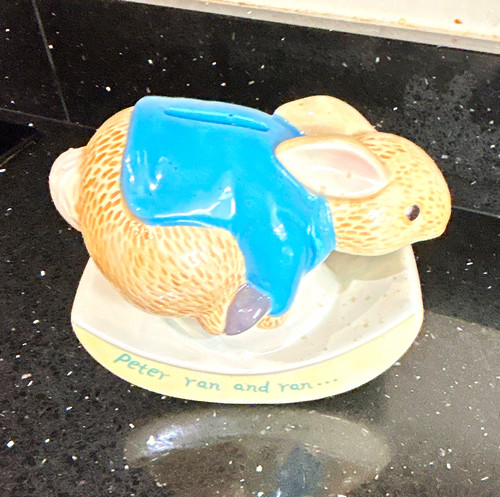 Beatrix potter ceramic peter - potter,