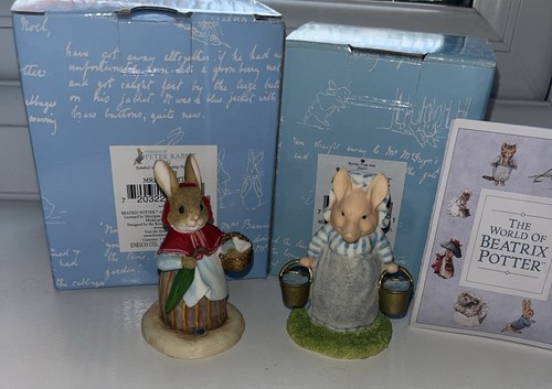 Peter rabbit figurines aunt - peter,