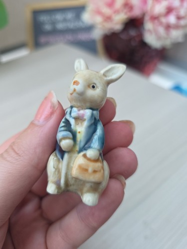 Vintage ceramic rabbit - vintage,
